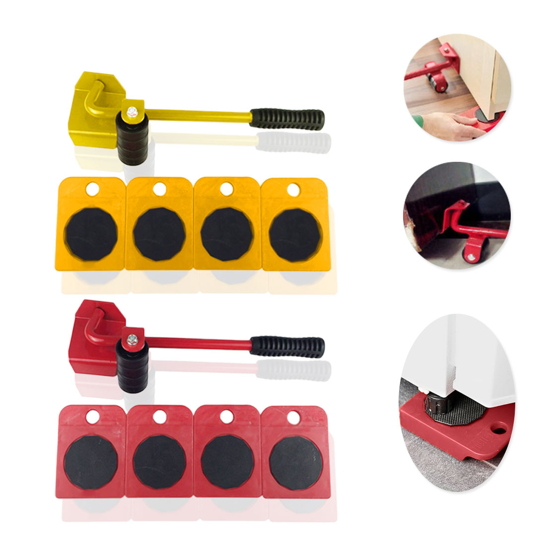 Furniture Moving Wheels Lifter Set Furniture Moving Wheels Lifter Set