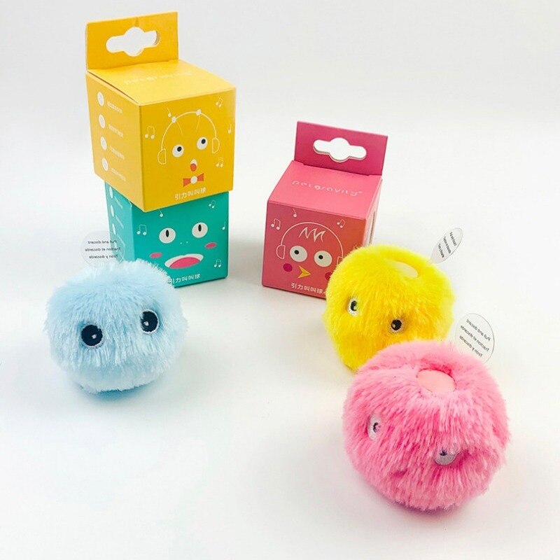 Furry Interactive Cat Ball with Sound