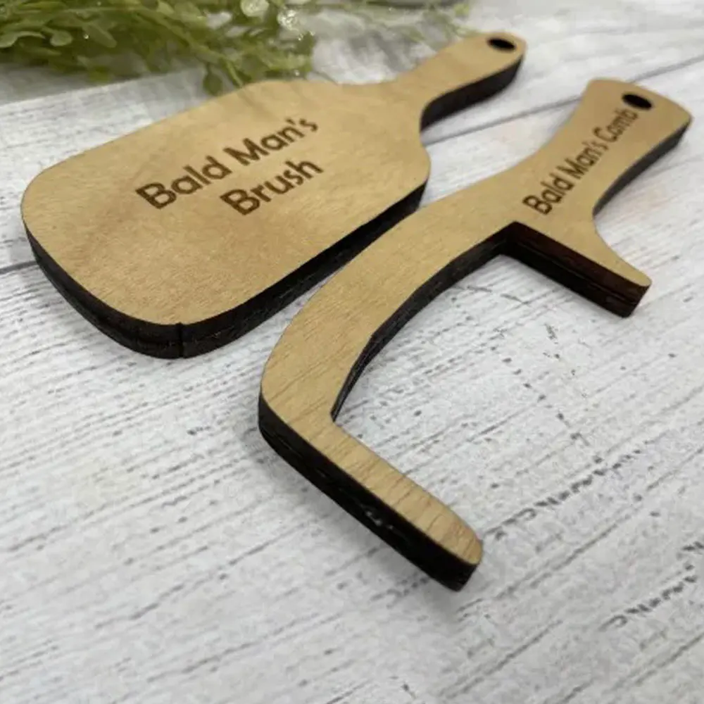 Gag Gift Comb for Bald Man,joke Gift for Men's Hair Loss