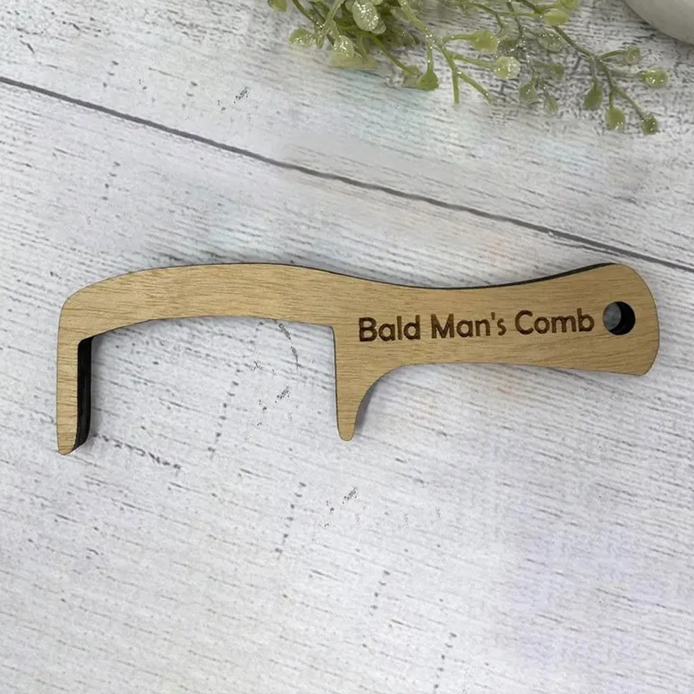 Gag Gift Comb for Bald Man,joke Gift for Men's Hair Loss