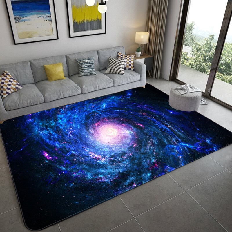 Galaxy Carpet Space House Rug Galaxy Carpet Space House Rug