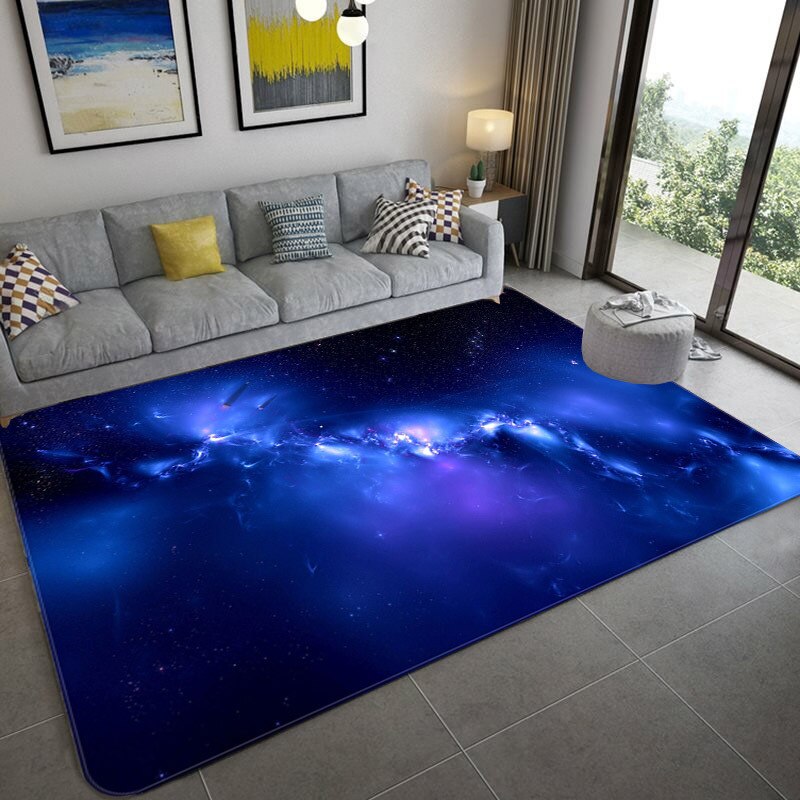 Galaxy Carpet Space House Rug Galaxy Carpet Space House Rug