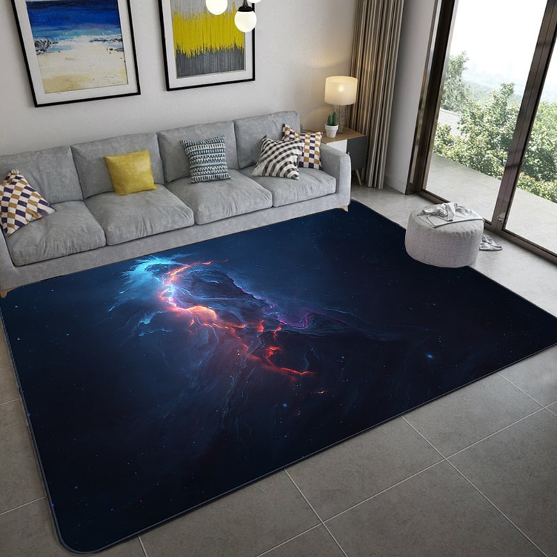 Galaxy Carpet Space House Rug Galaxy Carpet Space House Rug