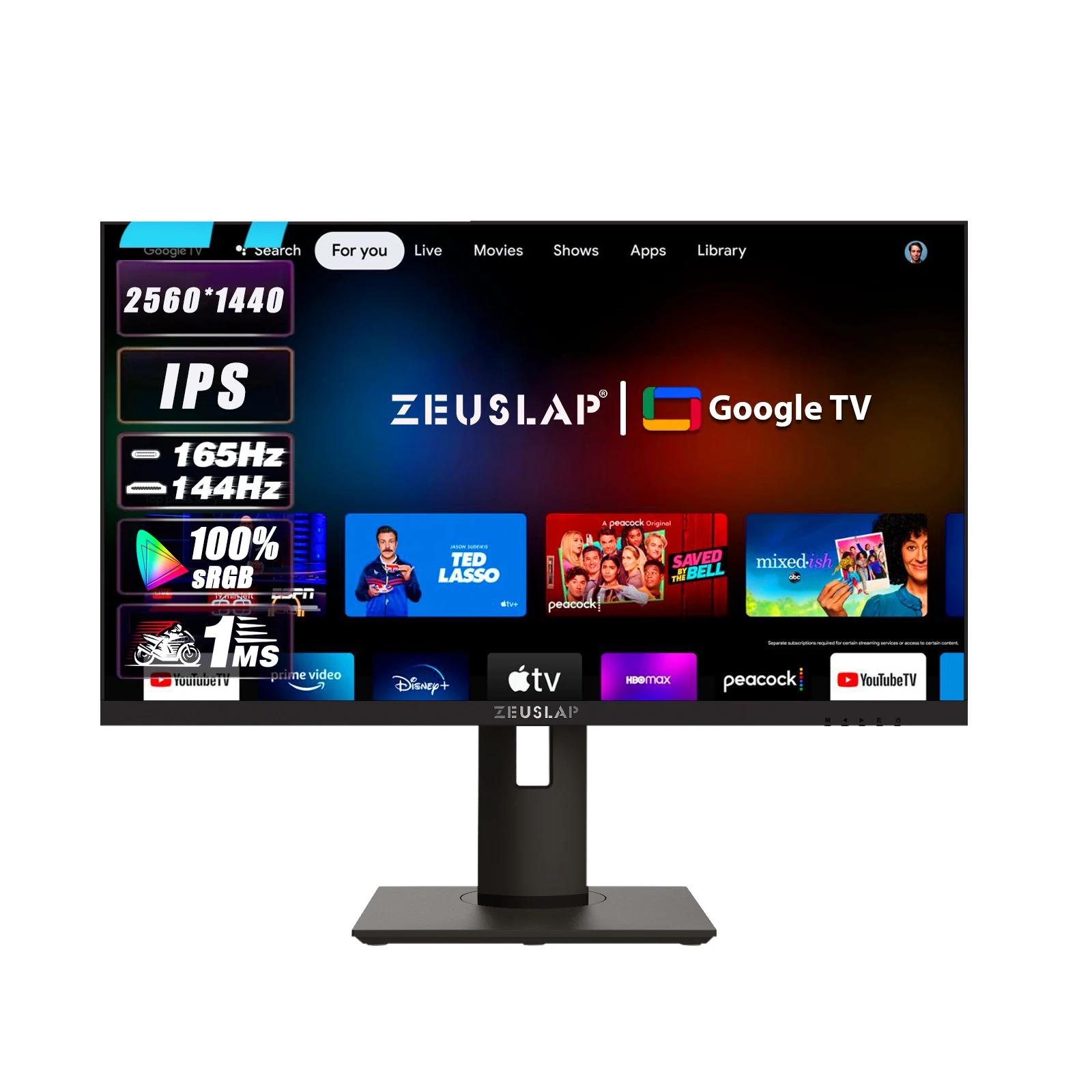 Gaming IPS Monitor 27 Inch 2K 165Hz QHD LED Smart TV System with Speaker for PC Computer and Gaming Use Gaming IPS Monitor 27 Inch 2K 165Hz QHD LED Smart TV System with Speaker for PC Computer and Gaming Use