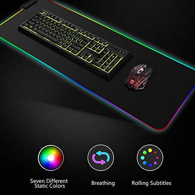 Gaming Mouse Pad Glowing Mat Gaming Mouse Pad Glowing Mat