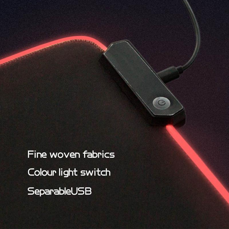 Gaming Mouse Pad Glowing Mat Gaming Mouse Pad Glowing Mat