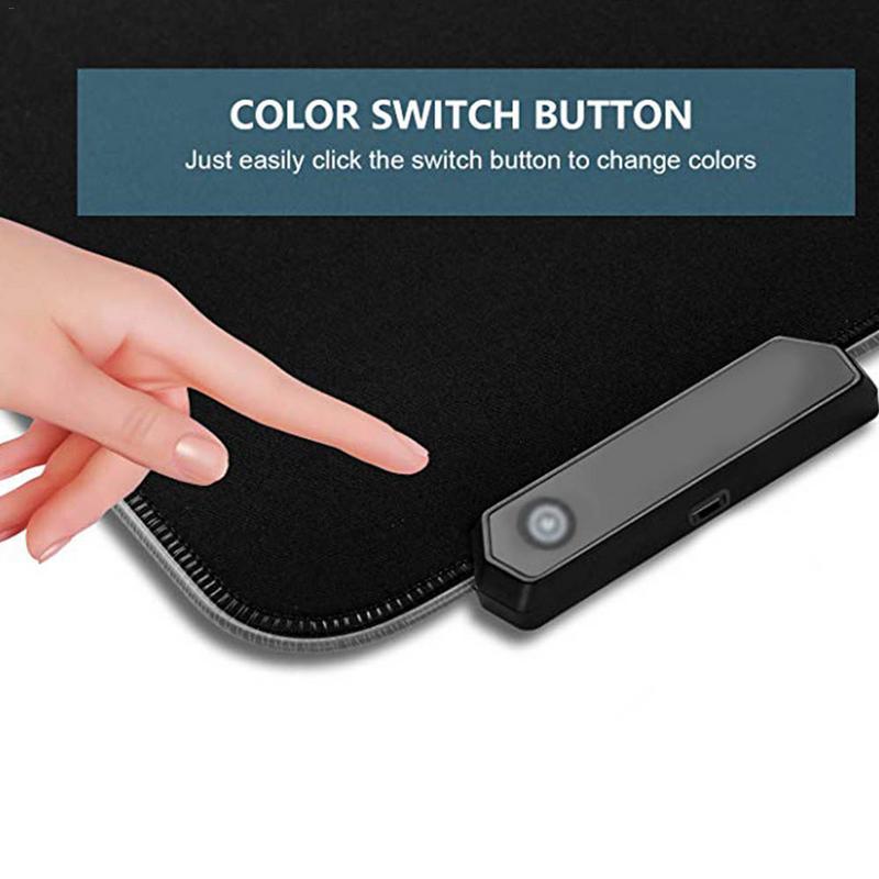 Gaming Mouse Pad Glowing Mat Gaming Mouse Pad Glowing Mat