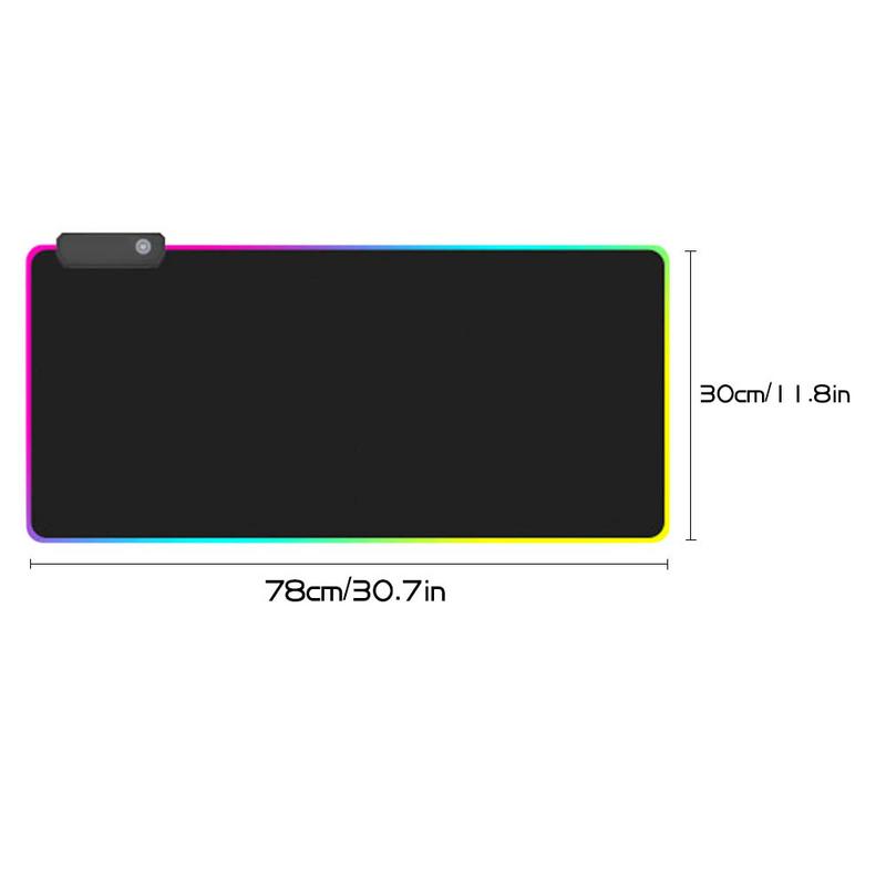 Gaming Mouse Pad Glowing Mat Gaming Mouse Pad Glowing Mat