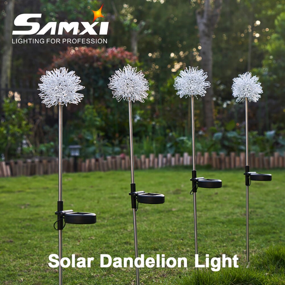 Garden Dandelion Solar Lights Garden Dandelion Solar Lights