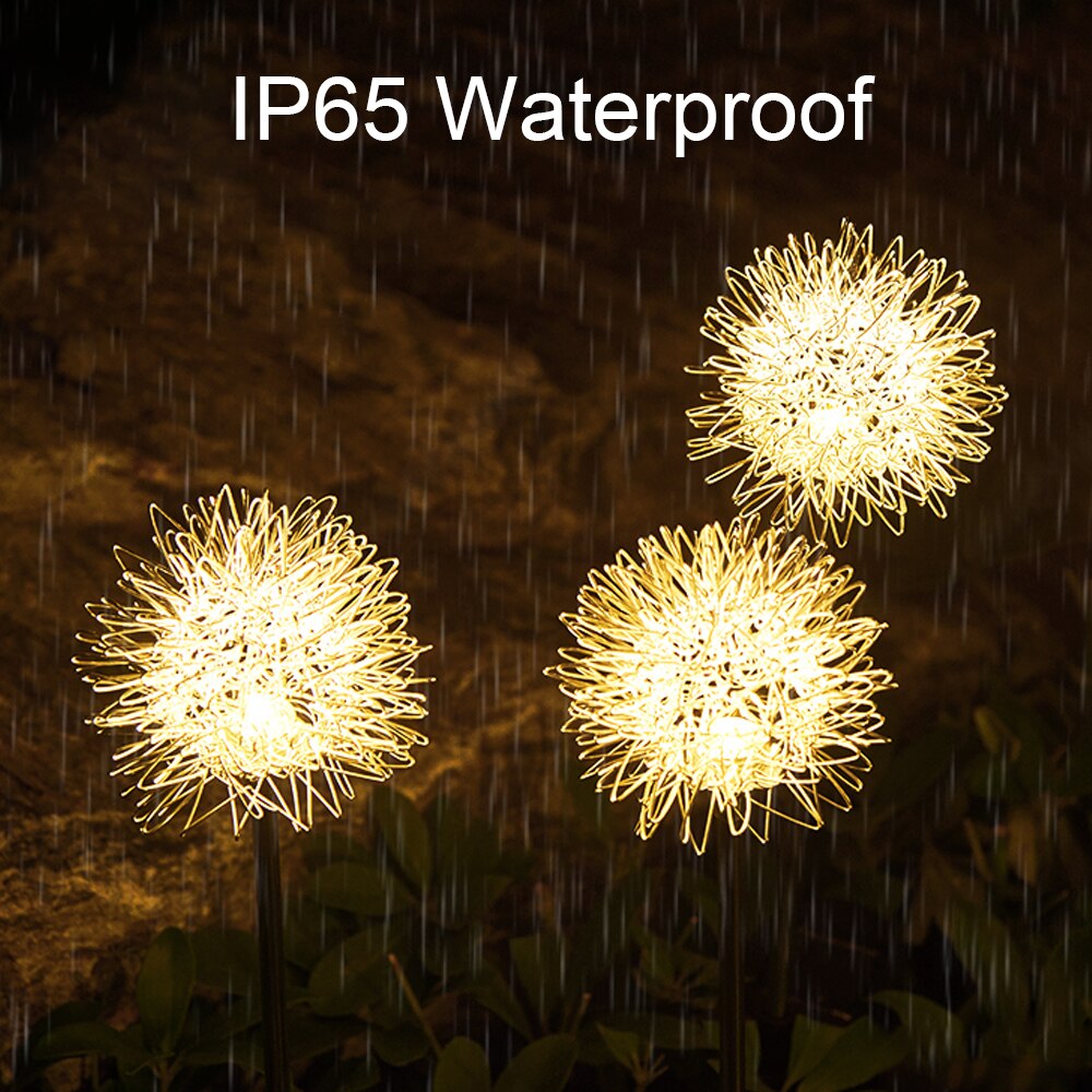 Garden Dandelion Solar Lights Garden Dandelion Solar Lights
