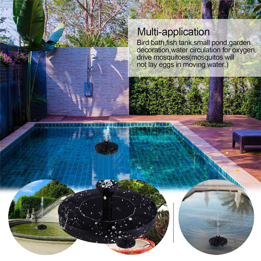 Garden Fountains Solar Submersible Pump Garden Fountains Solar Submersible Pump