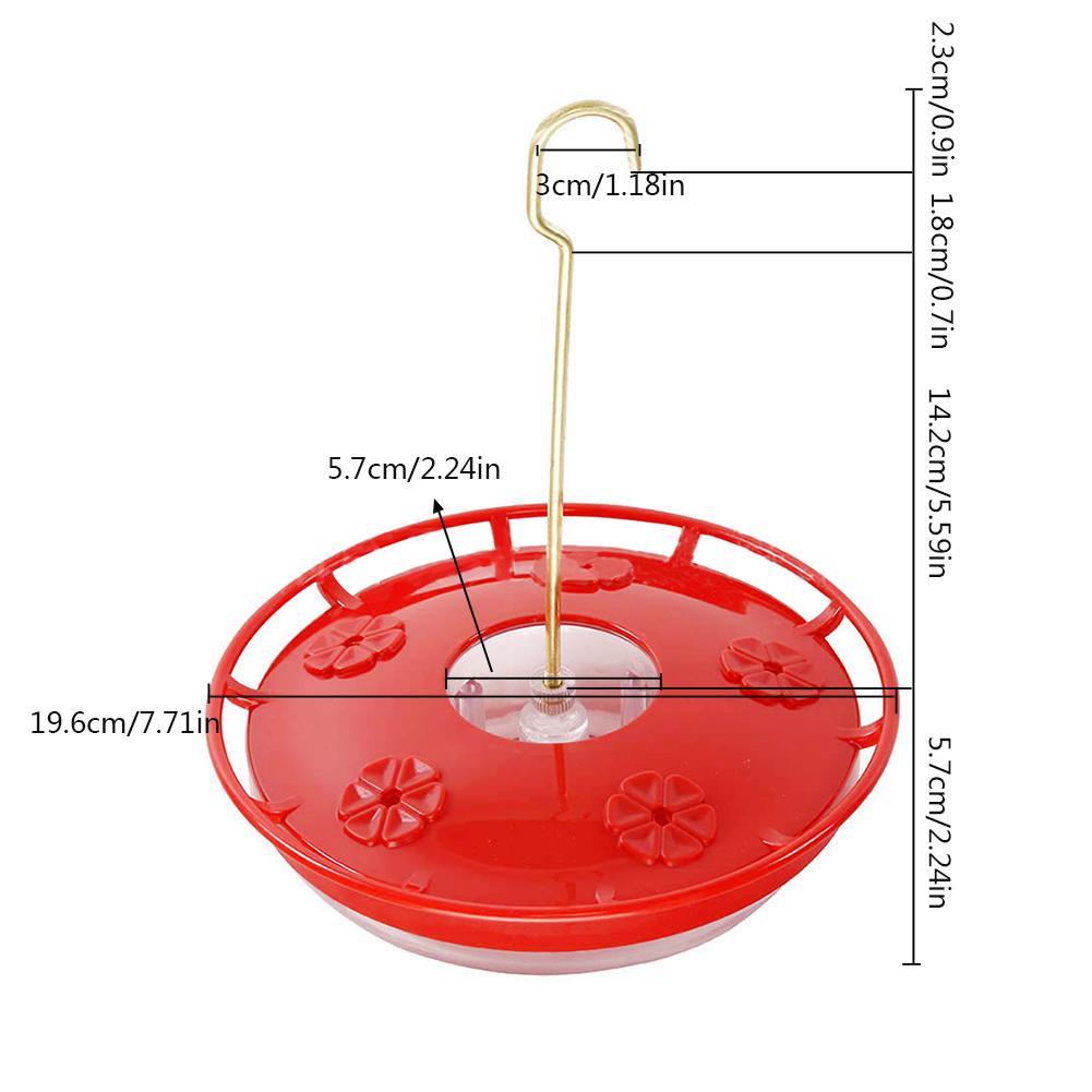 Garden Hanging Hummingbird Feeder