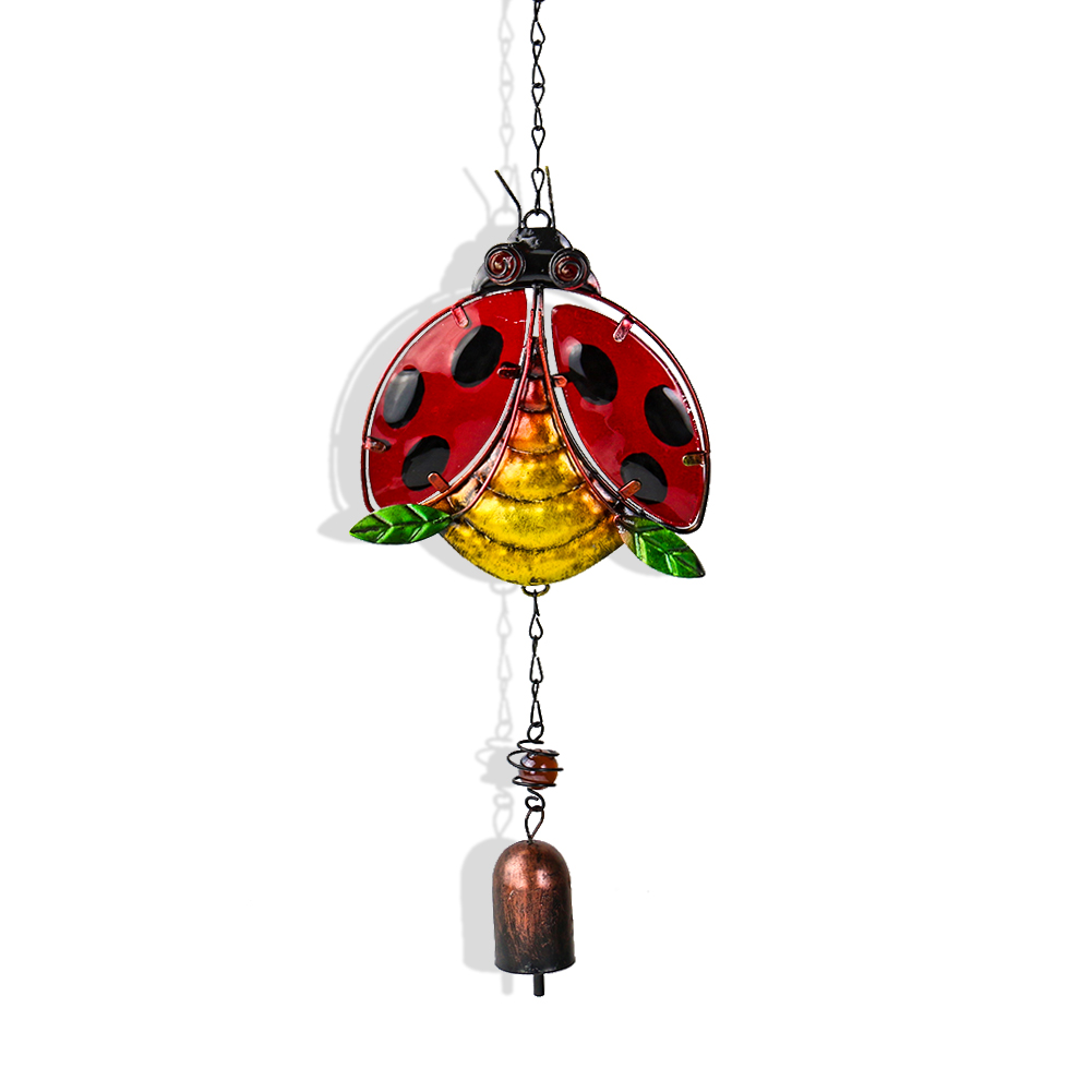 Garden Metal Ladybug Wind Chime Garden Metal Ladybug Wind Chime