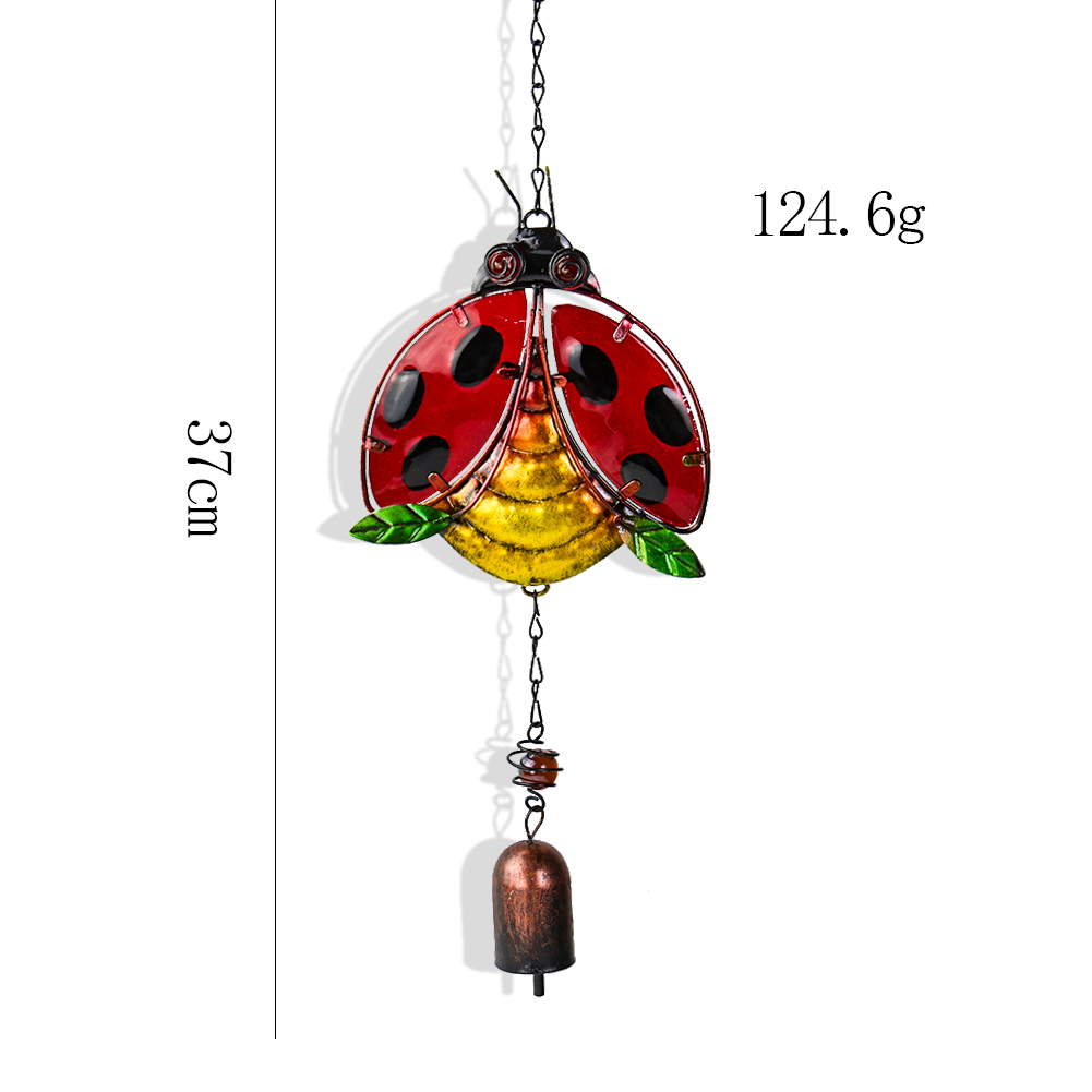 Garden Metal Ladybug Wind Chime Garden Metal Ladybug Wind Chime