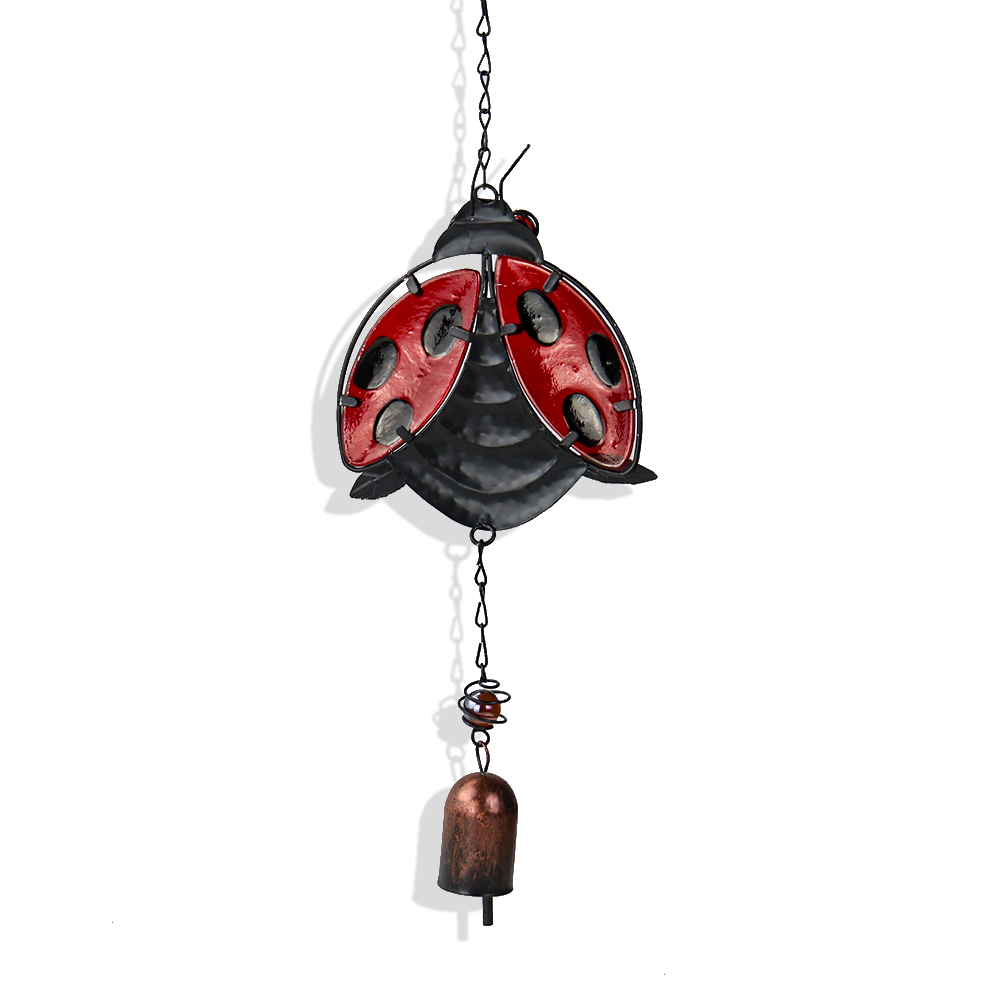 Garden Metal Ladybug Wind Chime Garden Metal Ladybug Wind Chime