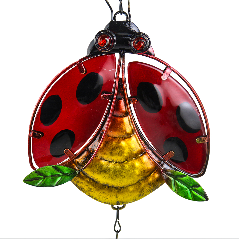 Garden Metal Ladybug Wind Chime Garden Metal Ladybug Wind Chime
