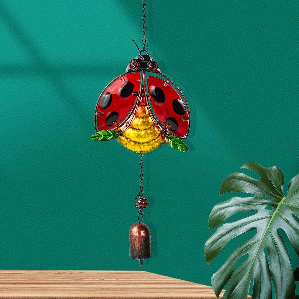 Garden Metal Ladybug Wind Chime Garden Metal Ladybug Wind Chime