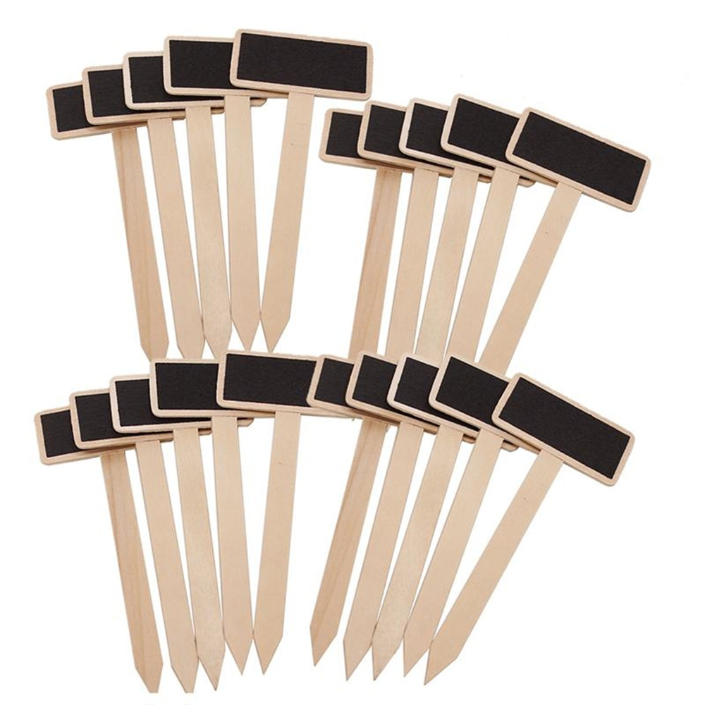 Garden Plant Markers Chalkboard Sign