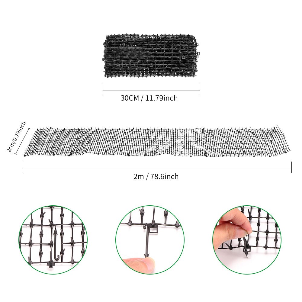 Garden Plastic Prickle Strip