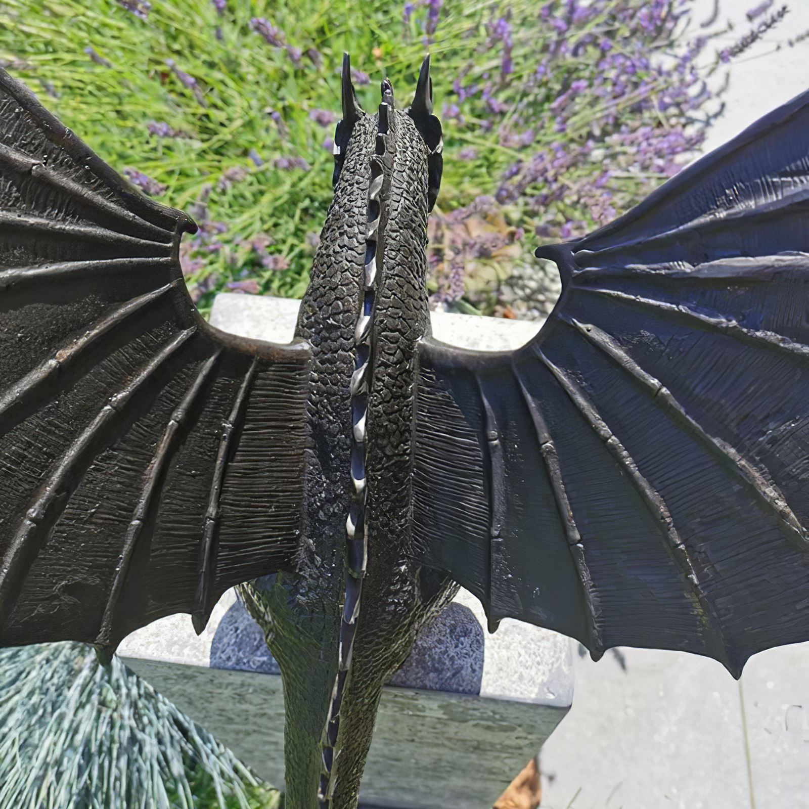 Garden Resin Dragon Water Fountain