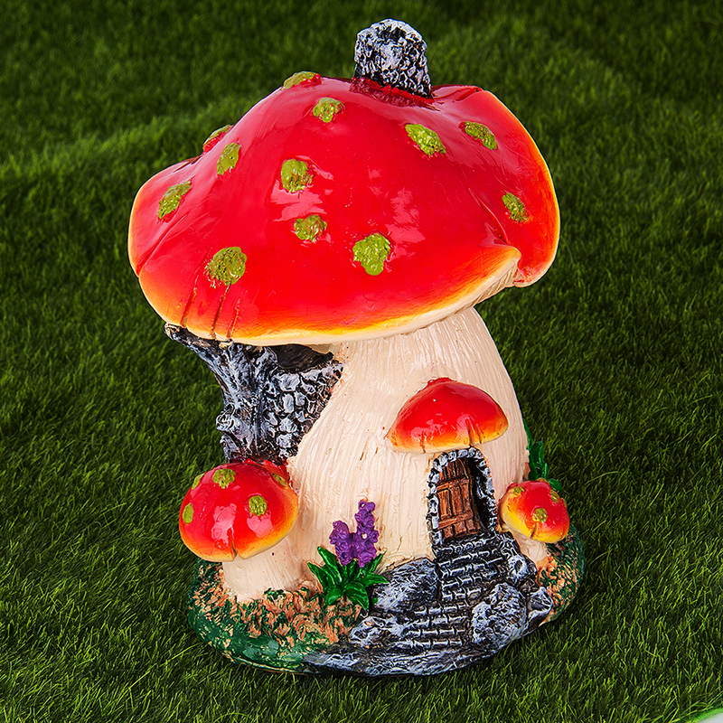 Garden Resin Mushroom Fairy House