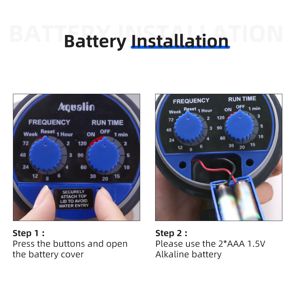 Garden Water Timer Ball Valve Automatic Electronic Watering Timer Home Garden Irrigation Timer Controller System Garden Water Timer Ball Valve Automatic Electronic Watering Timer Home Garden Irrigation Timer Controller System