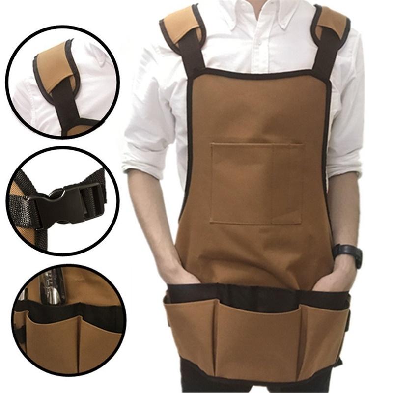 Gardening Apron Multi-Pocket Canvas Gardening Apron Multi-Pocket Canvas