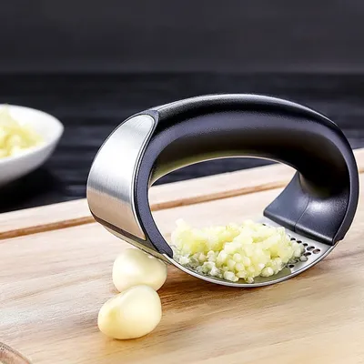 Garlic Mincer Tool Stainless Steel Press