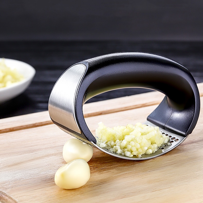 Garlic Mincer Tool Stainless Steel Press Garlic Mincer Tool Stainless Steel Press