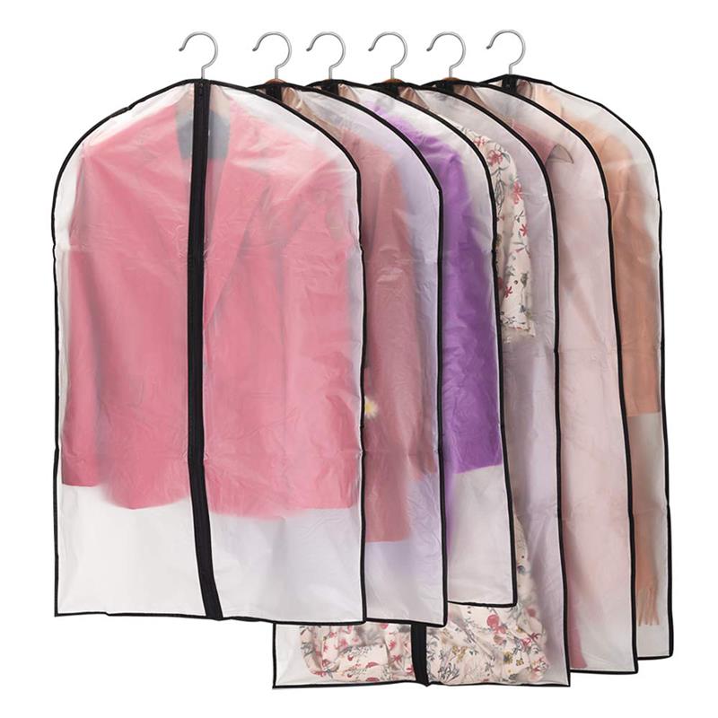 Garment Cover Bags Transparent Clothes Protector (6 pcs) Garment Cover Bags Transparent Clothes Protector (6 pcs)