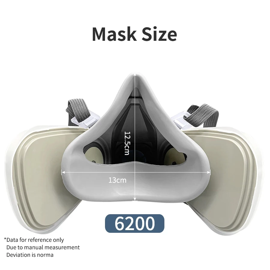 Gas Mask Half-face Dust Shield 5N11 Particle Filters Safety Respirator Mask Industrial Labor Paint Spray Gas Mask Half-face Dust Shield 5N11 Particle Filters Safety Respirator Mask Industrial Labor Paint Spray