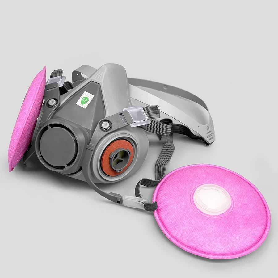Gas Mask Half-face Dust Shield 5N11 Particle Filters Safety Respirator Mask Industrial Labor Paint Spray Gas Mask Half-face Dust Shield 5N11 Particle Filters Safety Respirator Mask Industrial Labor Paint Spray