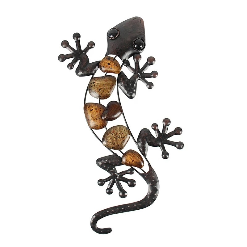 Gecko Wall Decoration Garden Ornament Gecko Wall Decoration Garden Ornament