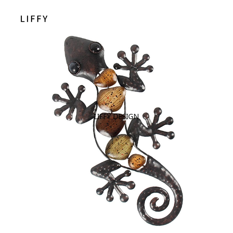 Gecko Wall Decoration Garden Ornament