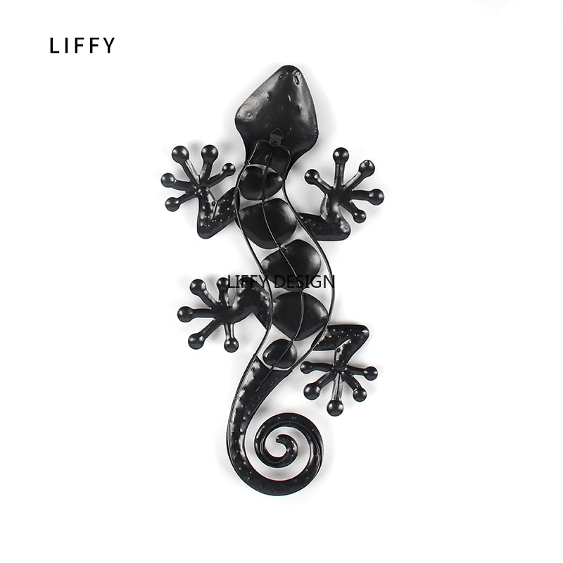 Gecko Wall Decoration Garden Ornament