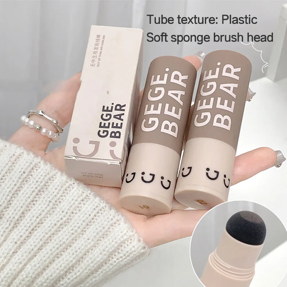 Gege Bear Waterproof Hair Shadow Powder Natural Cove Hair Loss Hairline Shadow Stick Gege Bear Waterproof Hair Shadow Powder Natural Cove Hair Loss Hairline Shadow Stick