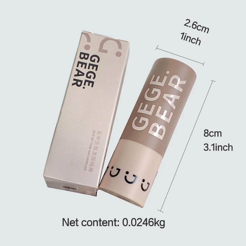 Gege Bear Waterproof Hair Shadow Powder Natural Cove Hair Loss Hairline Shadow Stick Gege Bear Waterproof Hair Shadow Powder Natural Cove Hair Loss Hairline Shadow Stick