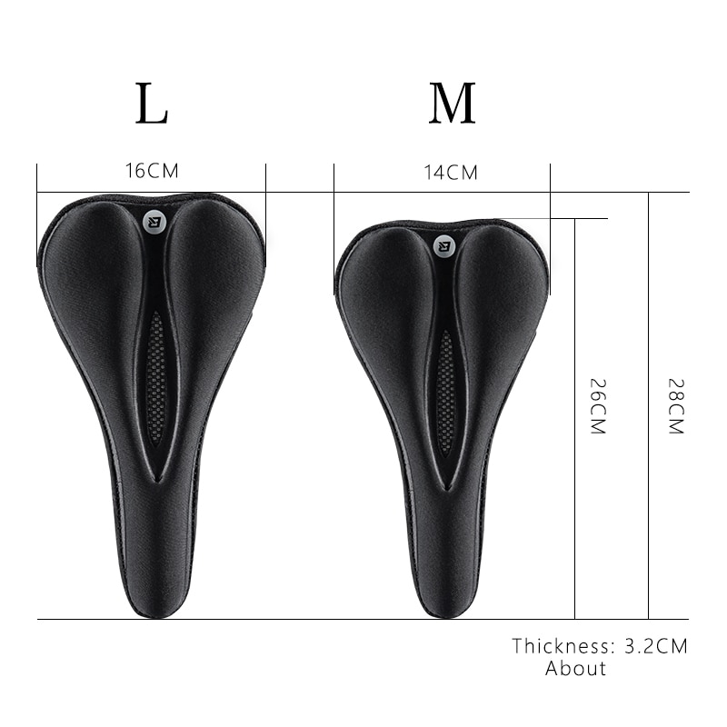 Gel Bike Seat Cover Cushion Gel Bike Seat Cover Cushion