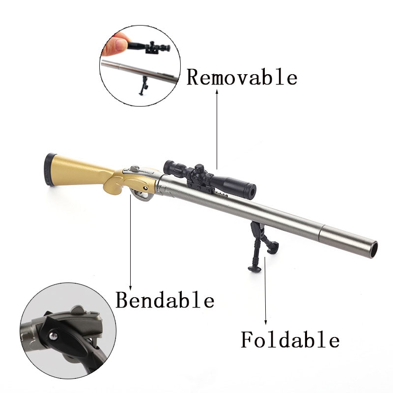 Gel Ink Plastic Rifle Pen