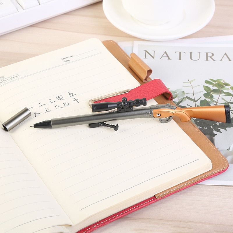 Gel Ink Plastic Rifle Pen