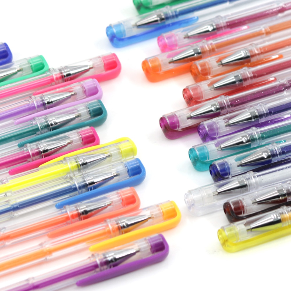 Gel Pen Set for Coloring (100 Pcs)