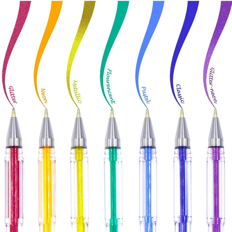 Gel Pen Set for Coloring (100 Pcs)