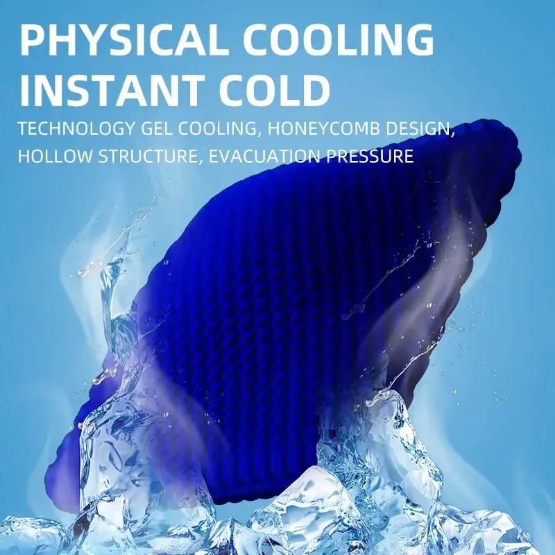 Gel Seat Cushion Summer Breathable Honeycomb Design For Pressure Relief Back Tailbone Pain – Home Office Wheelchair Gel Seat Cushion Summer Breathable Honeycomb Design For Pressure Relief Back Tailbone Pain – Home Office Wheelchair