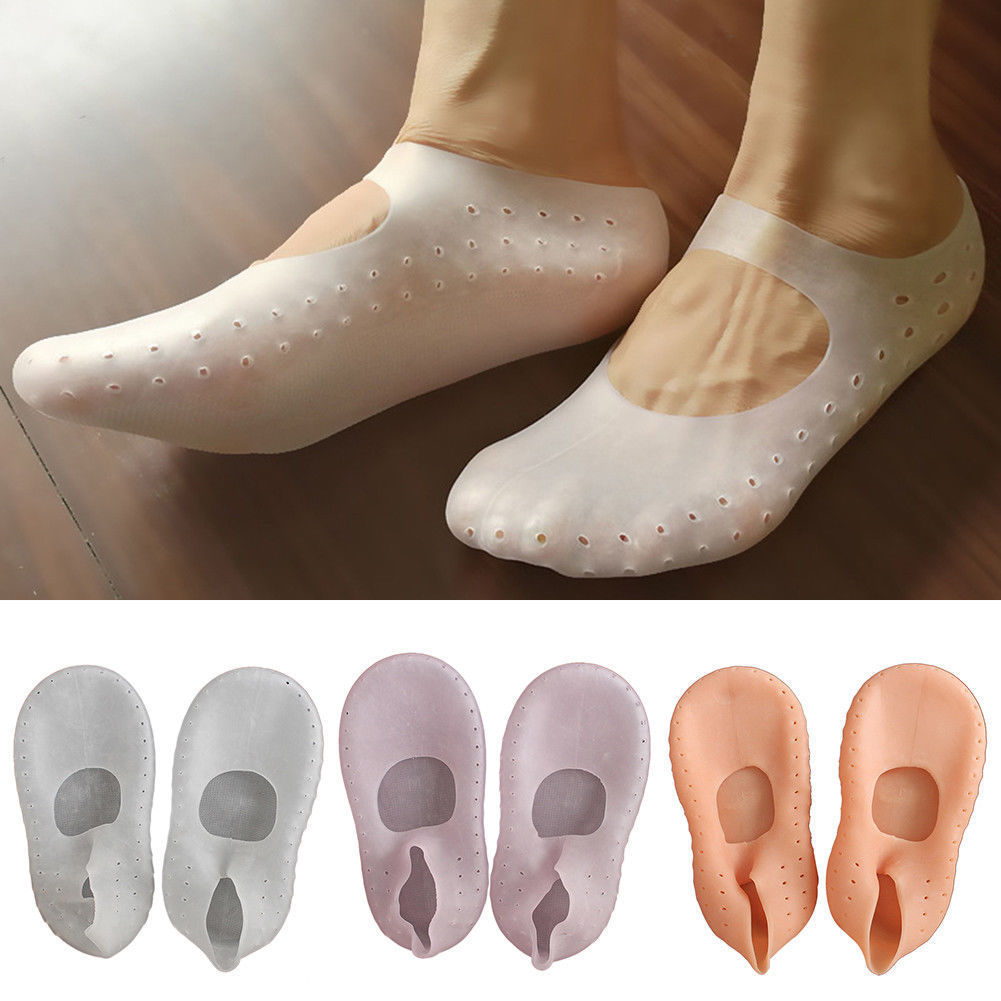 Gel Socks Moisturizing Heal Cracked Heels Gel Socks Moisturizing Heal Cracked Heels