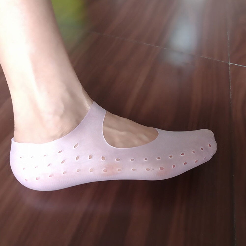 Gel Socks Moisturizing Heal Cracked Heels Gel Socks Moisturizing Heal Cracked Heels