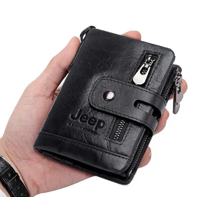 Genuine Cowhide Leather Men Wallet Small Mini Card Holder Vintage PORTFOLIO Portomonee Hasp Male Pockect Purse Fashion Genuine Cowhide Leather Men Wallet Small Mini Card Holder Vintage PORTFOLIO Portomonee Hasp Male Pockect Purse Fashion