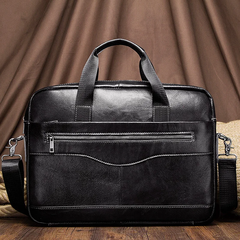 Genuine Leahther Men Briefcase Portable Office Handbag for Laptop Bag High Quality Business Messenger Shoulder Bags Genuine Leahther Men Briefcase Portable Office Handbag for Laptop Bag High Quality Business Messenger Shoulder Bags