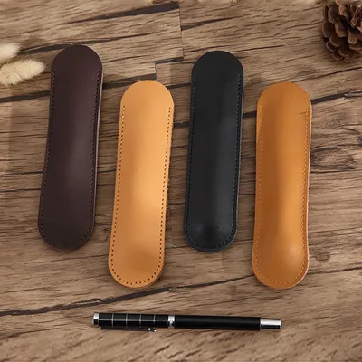 Genuine Leather Pen Sleeve Genuine Leather Pen Sleeve