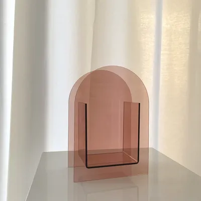 Geometric Acrylic Vase Home Decor Geometric Acrylic Vase Home Decor