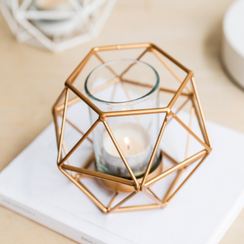 Geometric Candle Holder Home Decor Geometric Candle Holder Home Decor